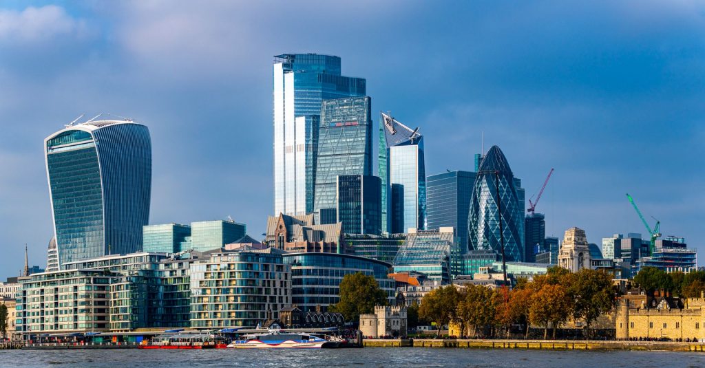 City of London skyline